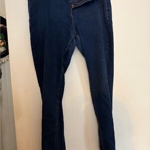 Dark Blue Denim Jeans